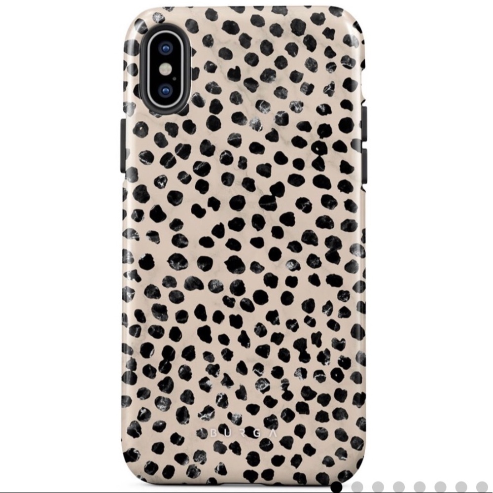 BURGA iPhone X/Xs Dalmatian Print Case